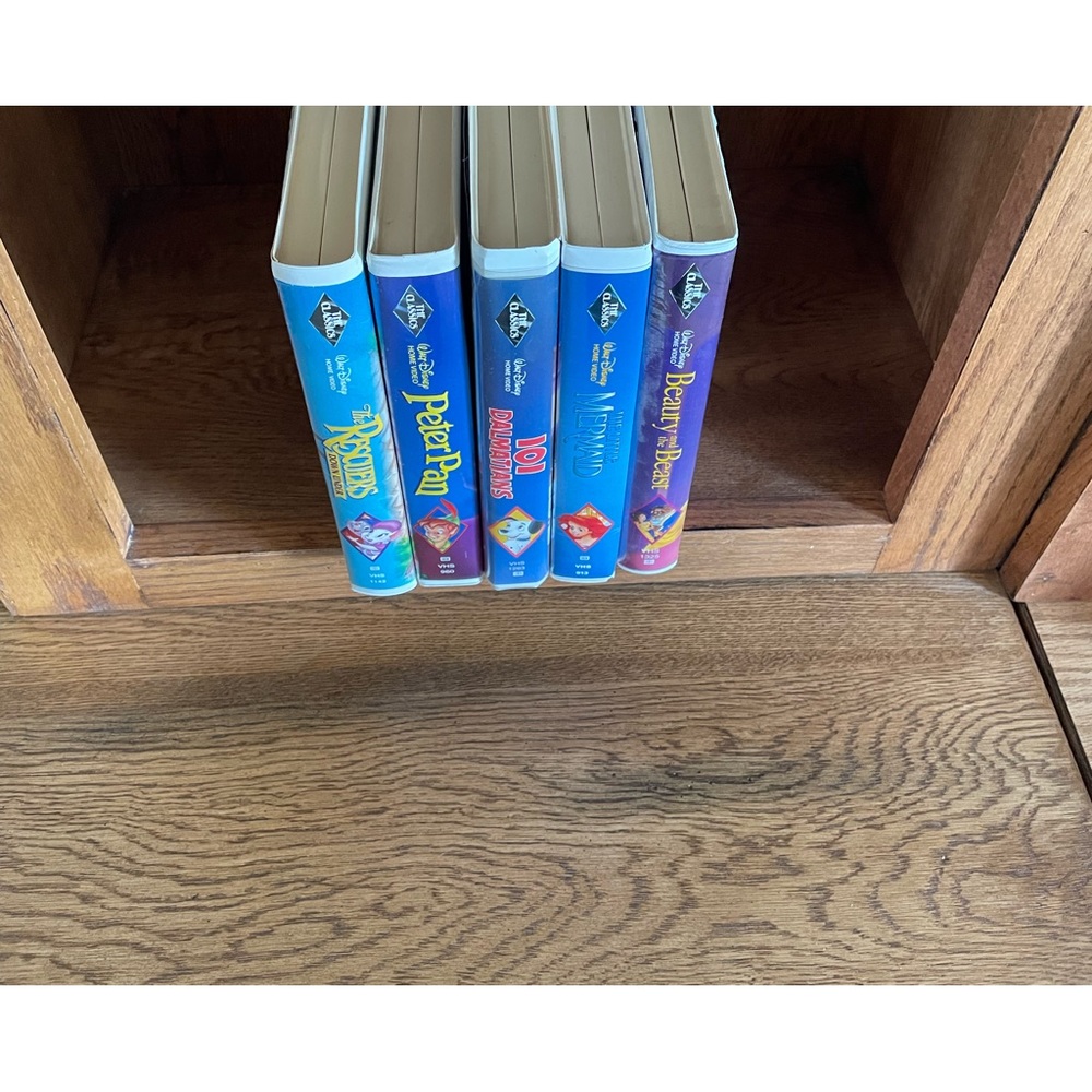 Collector Disney VCR movies, black diamond (The Classics) (5)
